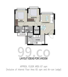 Blk 502A Palm Breeze @ Yishun (Yishun), HDB 3 Rooms #537196991